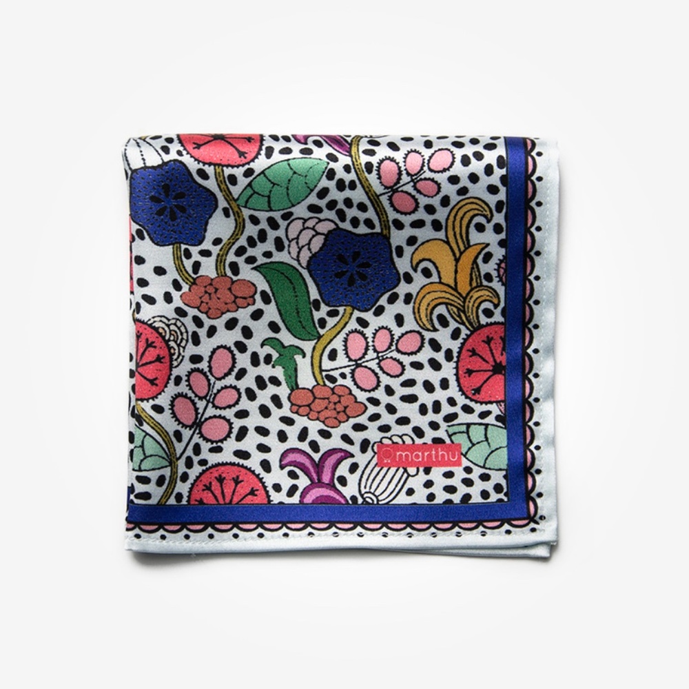 New Man Pocket Square Rowanberry